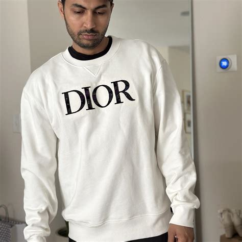 dior sweatshirt mens|christian dior men's jumper.